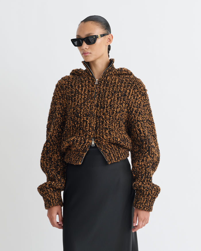 Sonnet - Jacket - Rust/Black