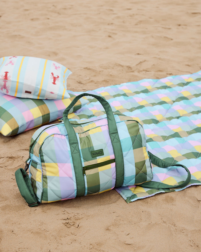 Sorbet Tartan Duffle Bag