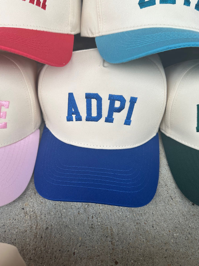 Sorority Block Hat