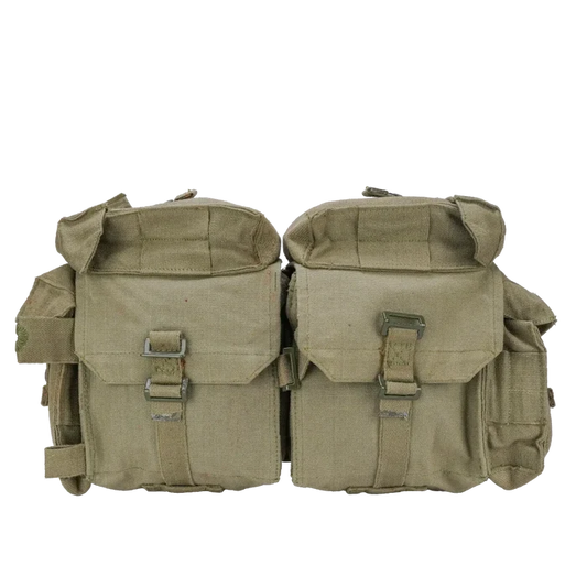 South African Pattern 70 Kidney Pouches - South African Army Surplus - Magazine Pouches