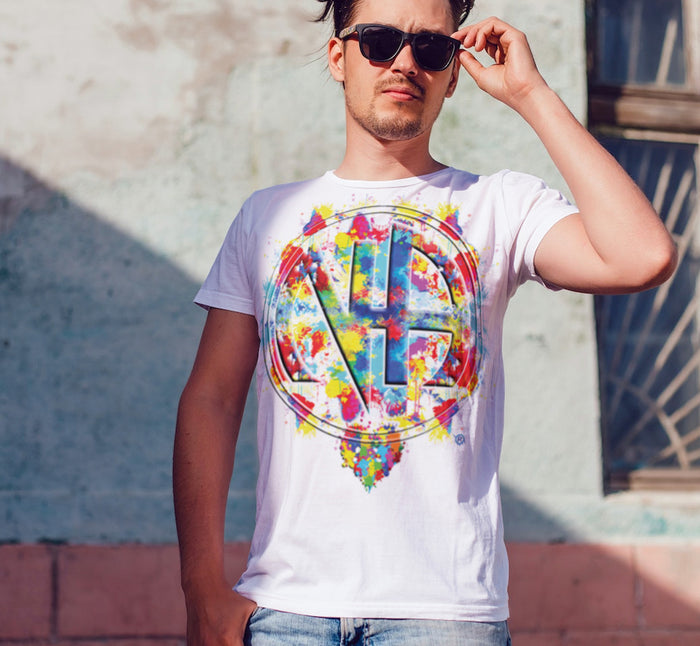 Splattered NA Symbol  SS/LS Tee