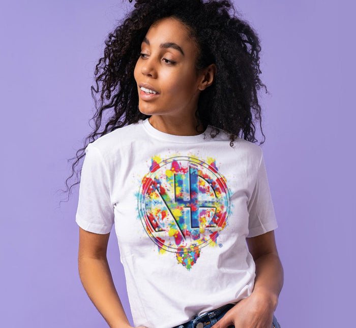 Splattered NA Symbol  SS/LS Tee