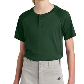 Sport-Tek Kids PosiCharge Competitor 2-Button Henley