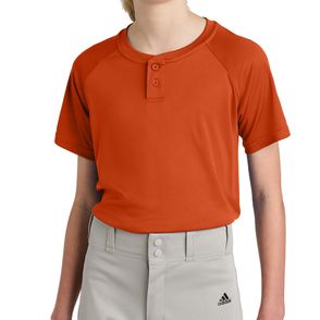 Sport-Tek Kids PosiCharge Competitor 2-Button Henley