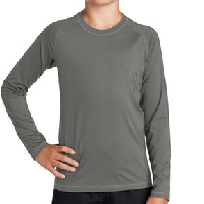 Sport-Tek Youth Long Sleeve Rashguard Tee