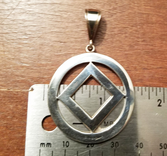 ssj025- Large Service Symbol Pendant