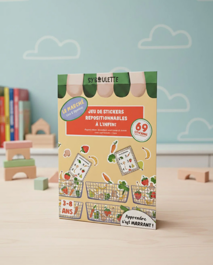 Stickers repositionnables | Le marché