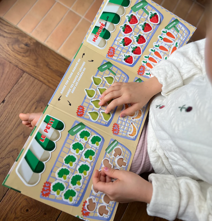 Stickers repositionnables | Le marché