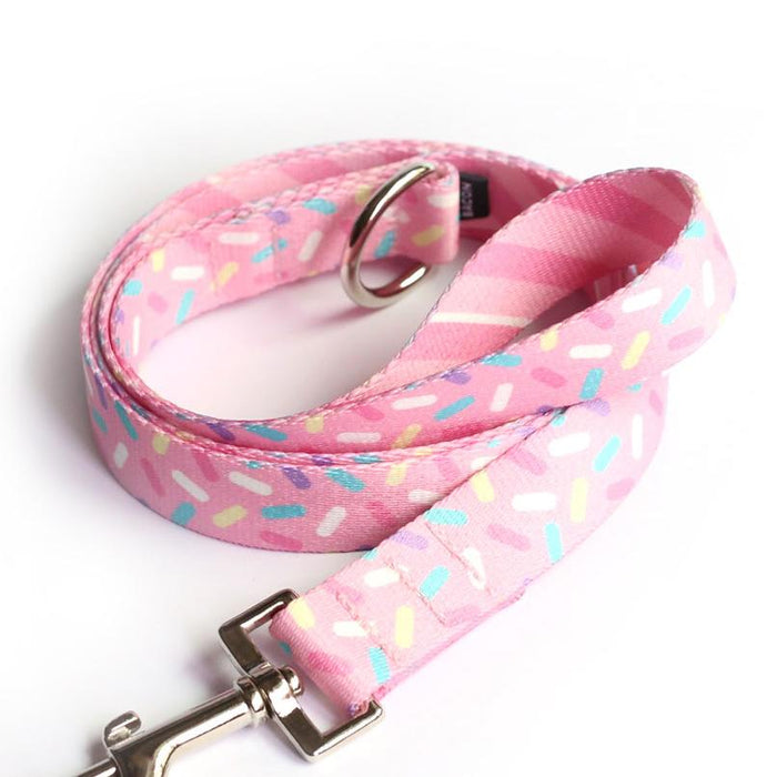 Strawberry Sprinkles Dog Leash - Clive and Bacon