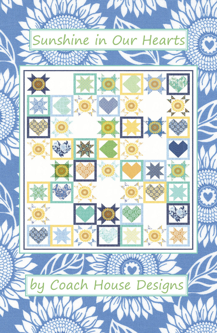 Sunshine in our Hearts Downloadable PDF Quilt Pattern