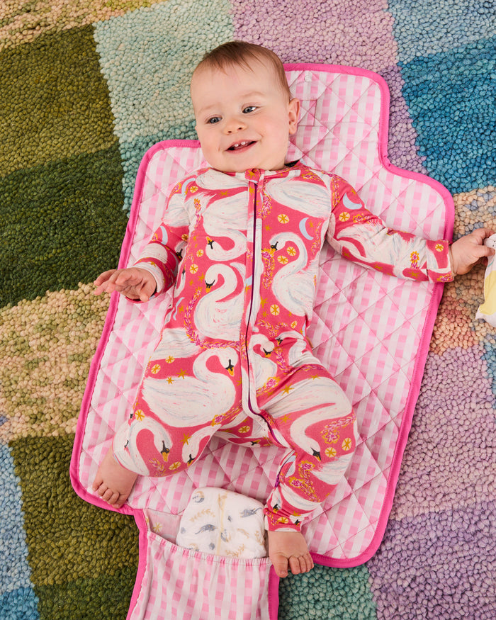 Swanette Organic Long Sleeve Zip Romper