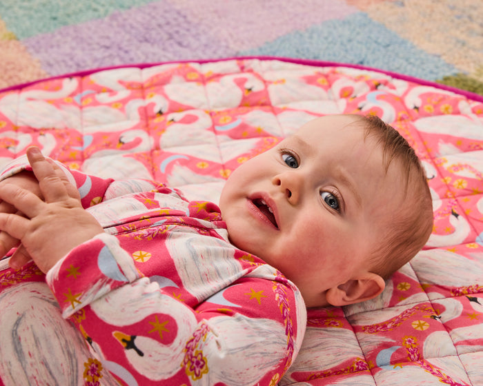Swanette Quilted Baby Play Mat