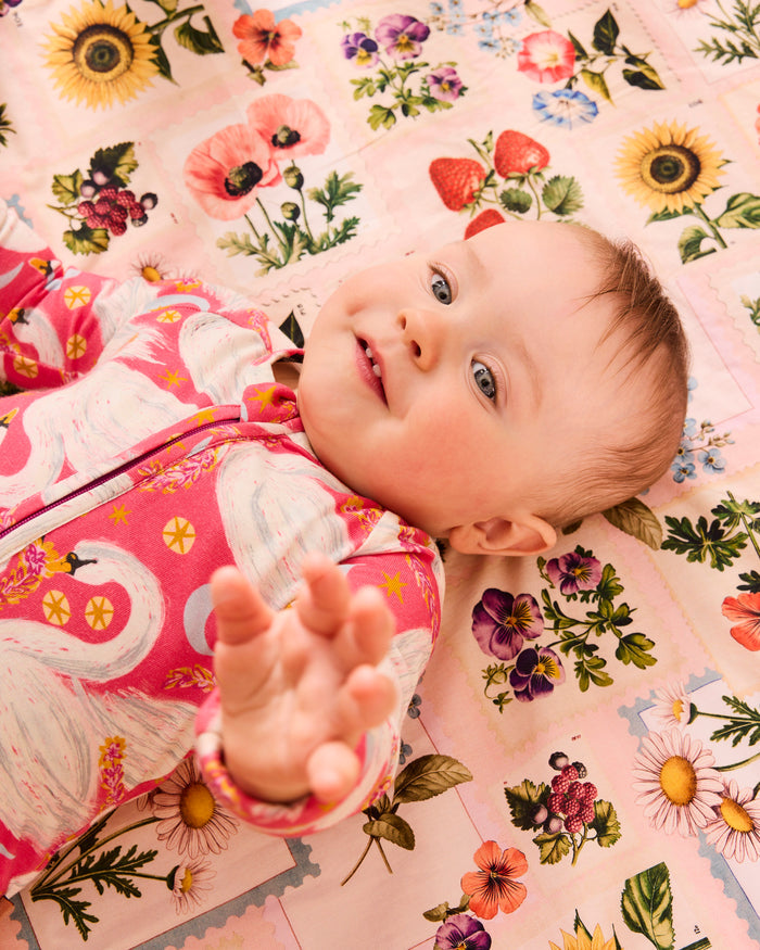 Sweet Life Organic Cotton Baby Fitted Sheet