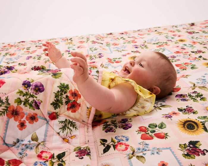 Sweet Life Organic Cotton Baby Fitted Sheet