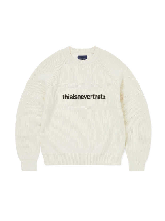 T-Logo Knit Sweater