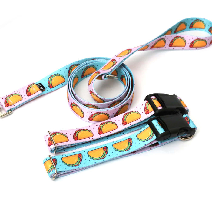 Taco Tuesday Dog Leash - Clive and Bacon
