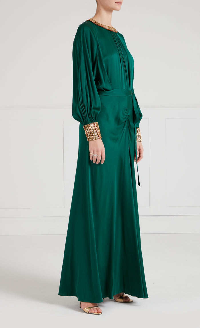 Tahira Gown - Emerald