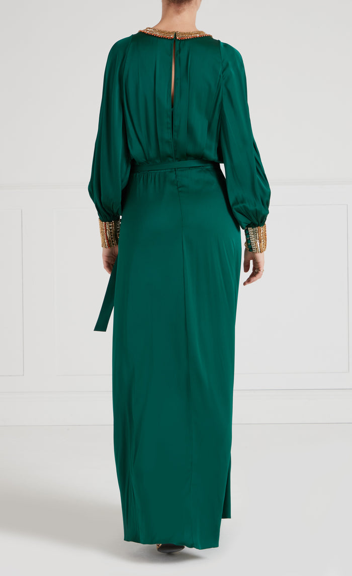 Tahira Gown - Emerald