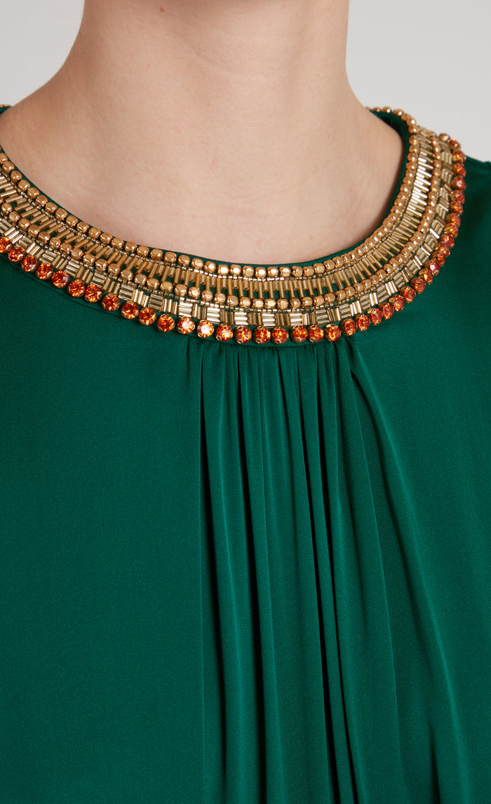 Tahira Gown - Emerald