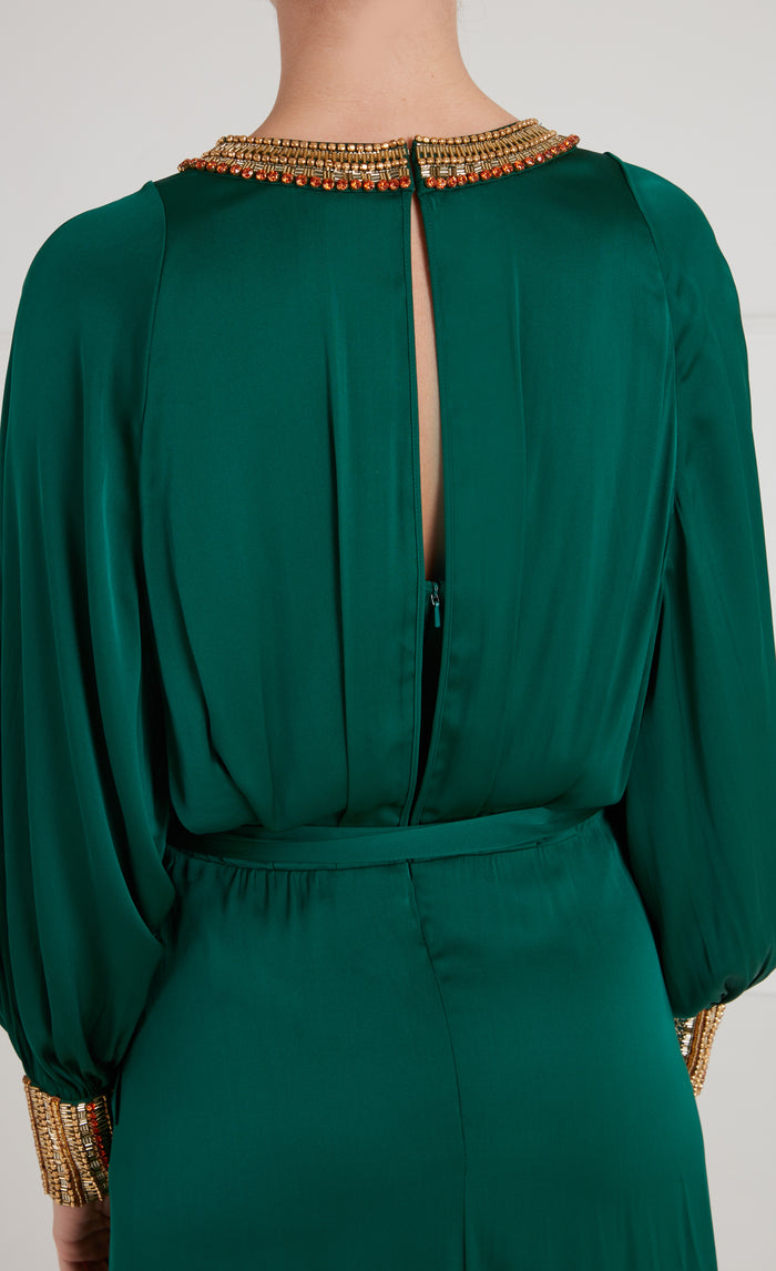 Tahira Gown - Emerald