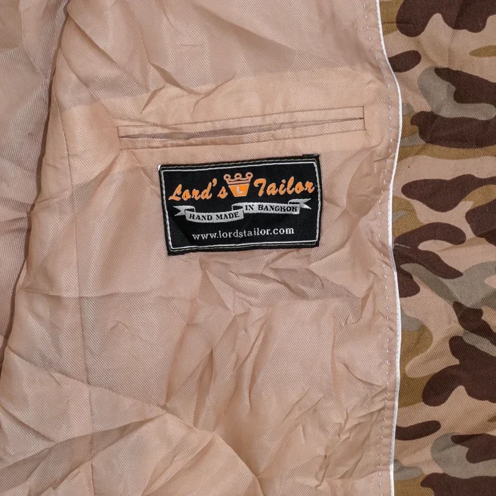 Tailored Camouflage Jacket - Medium - Army & Outdoors - Field Jackets