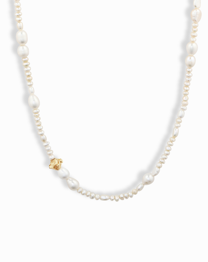 Tegan Pearl Necklace - Mod + Jo - Jewelry built to last, advanced plating technology