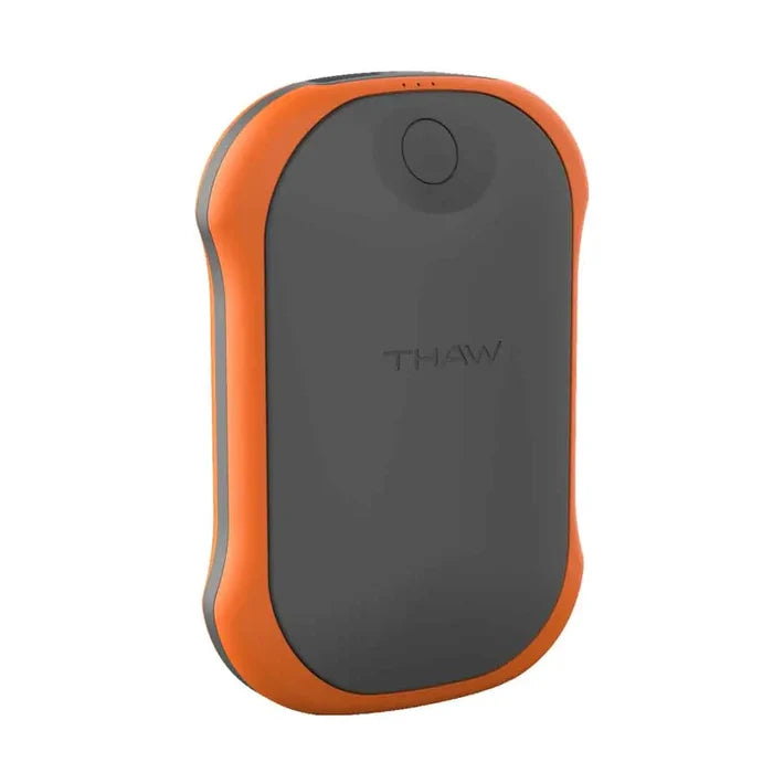 Thaw rechargeable hand warmer powerbank front detail
