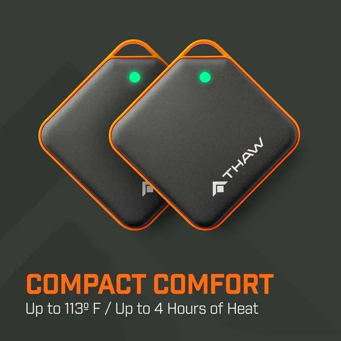 Thaw Twin Pack Hand Warmers + Light