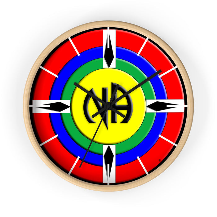 Wooden / Black / 10"