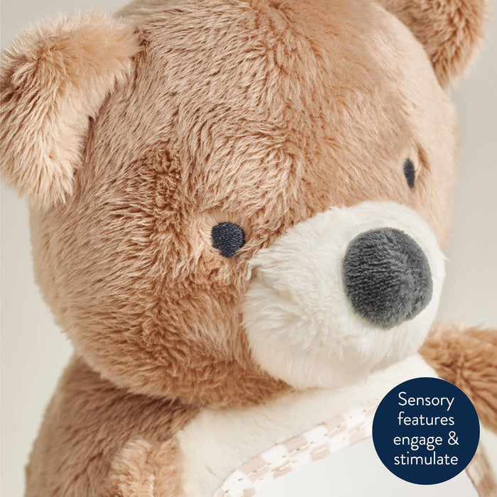 Theo The Bear - Itzy Bitzy Mirror Travel and Tummy Time Toy - Wee Bee Baby Boutique