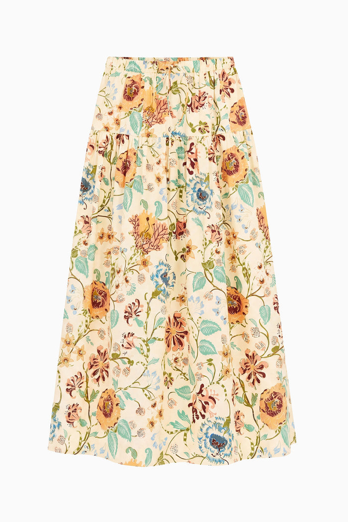 Theodora Cotton Skirt - Abalone