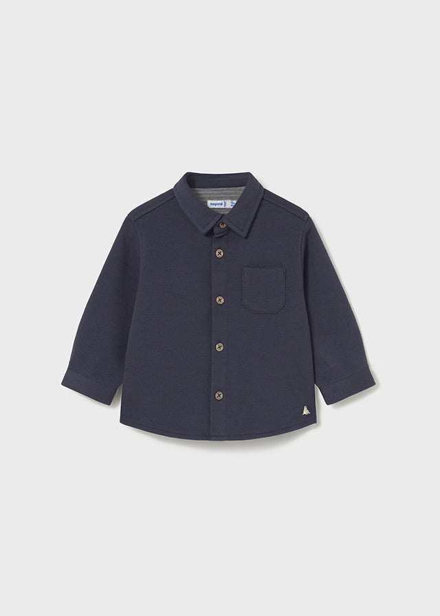 Toddler Casual Overshirt - Night - Wee Bee Baby Boutique