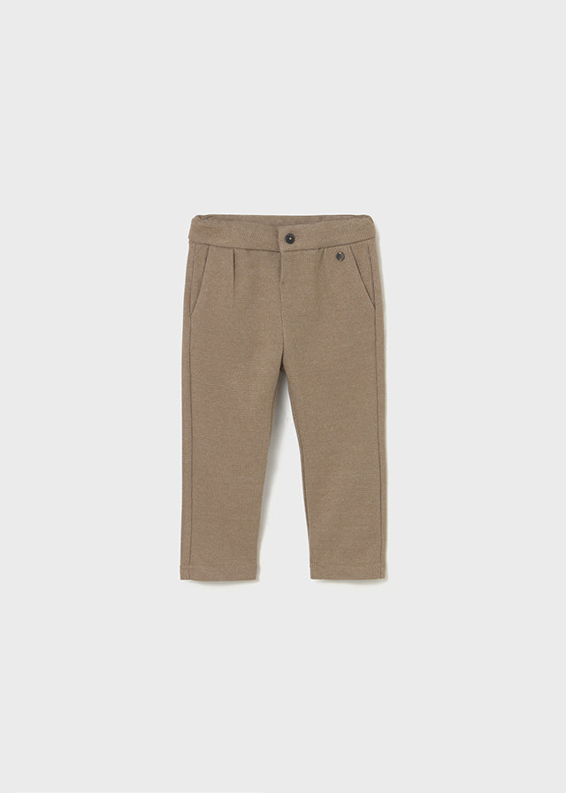 Toddler Dress Pants - Cashew Brown (4T) - Wee Bee Baby Boutique