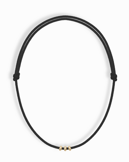 Tommy Cord Necklace - Mod + Jo - Jewelry built to last, advanced plating technology
