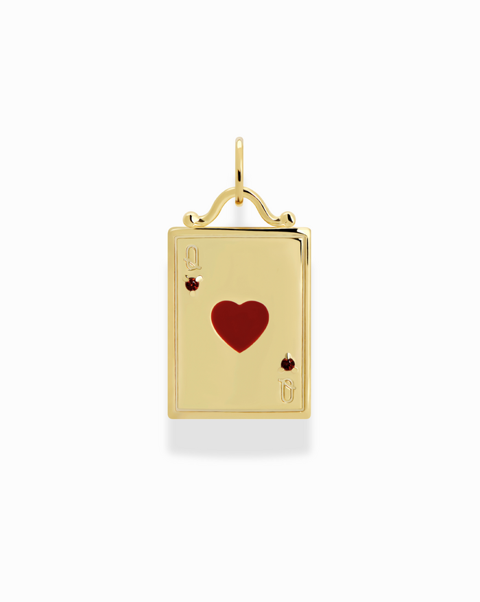 Tory Playing Card Charm - Mod + Jo - Jewelry built to last, advanced plating technology