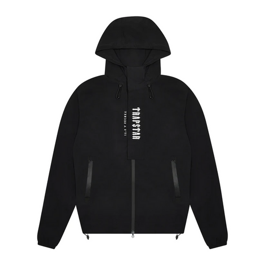 Trapstar Decoded Windbreaker Black/White