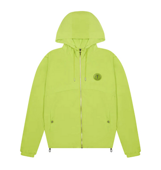 Trapstar Irongate T Windbreaker Jacket Lime