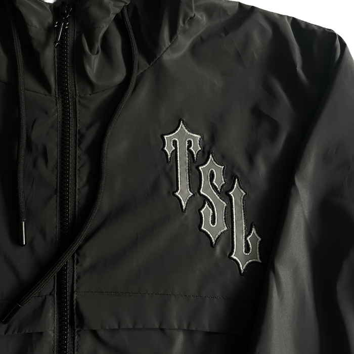 Trapstar Shooters Windbreaker Black Reflective