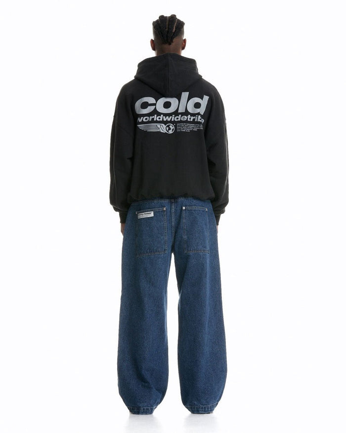 TRIBE HOODIE BLACK - COLD CULTURE #man