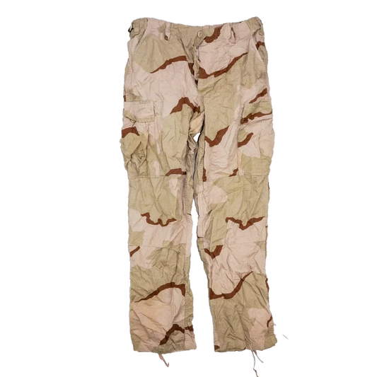 Tru-Spec 3 Colour Desert Ripstop BDU Trousers - Medium Short - Tru-Spec - Combat Trousers