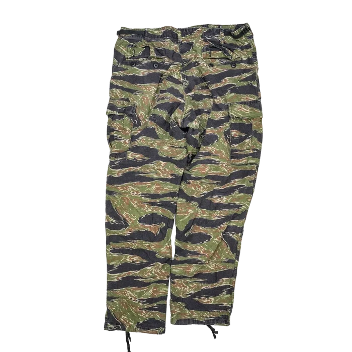 Tru-Spec Tiger Stripe BDU Ripstop Trousers - XLarge Long - Army & Outdoors - Combat Trousers