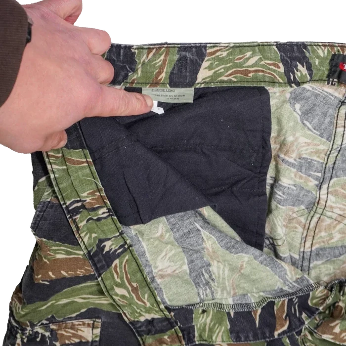 Tru-Spec Tiger Stripe BDU Ripstop Trousers - XLarge Long - Army & Outdoors - Combat Trousers