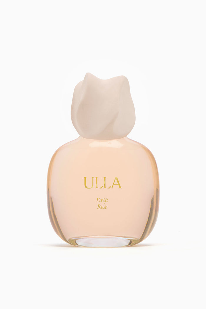 Blush Glass ULLA Drift Rose Eau de Parfum - Front View, Rose-Petal Cap | Ulla Johnson