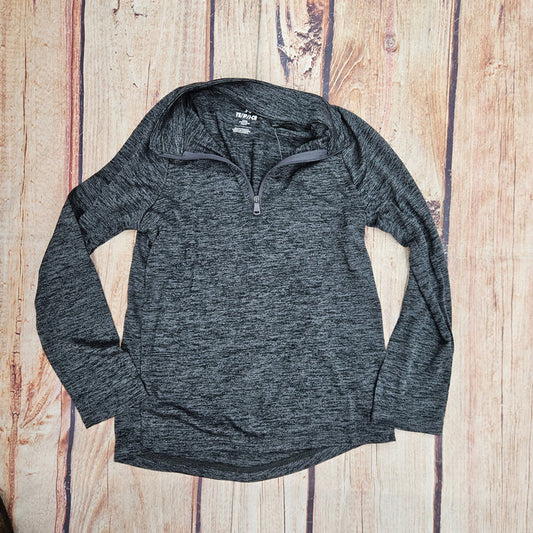 UNDER ARMOUR YOUTH TECH 2.0 1/2 ZIP GRAY 1363286