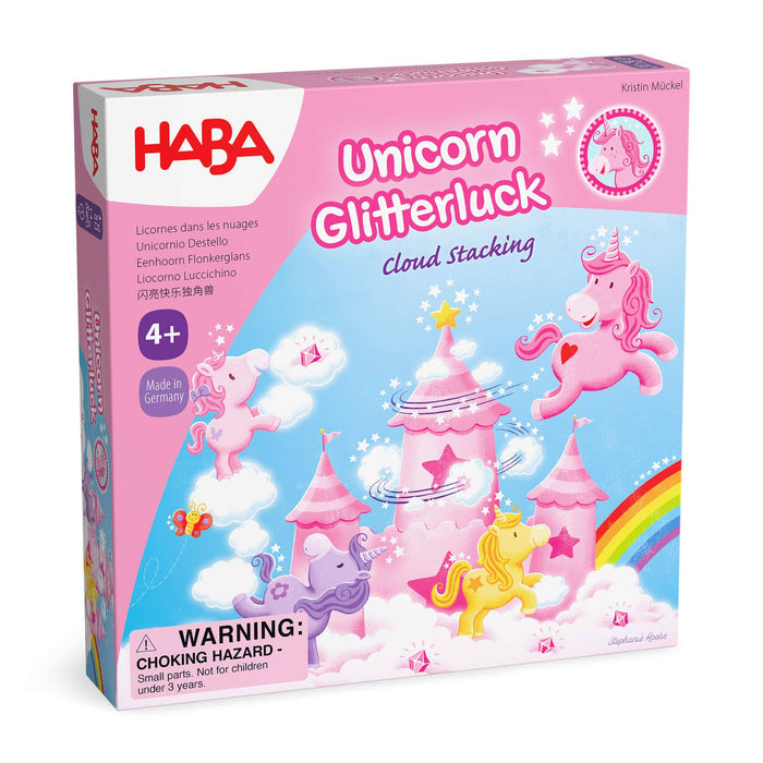 Unicorn Glitterluck – Cloud Stacking - Wee Bee Baby Boutique