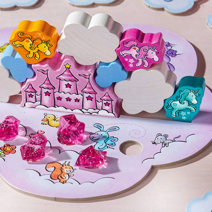 Unicorn Glitterluck – Cloud Stacking - Wee Bee Baby Boutique