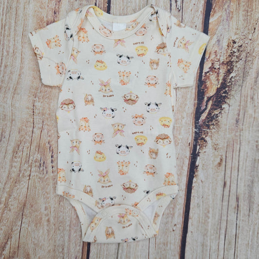 UP BABY SOFT JERSEY COTTON ANIMAL BODYSUIT 2501.45946