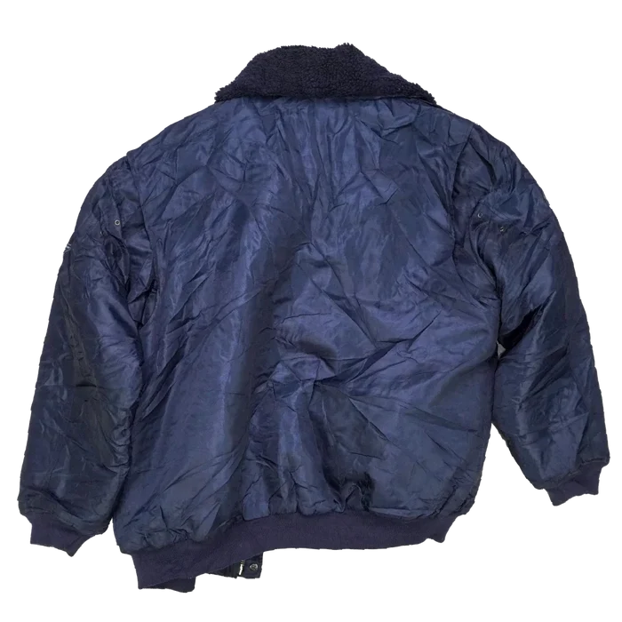 Urban World Gear Blue Lined Bomber Jacket - 3XLarge - Army & Outdoors - Flight Jackets