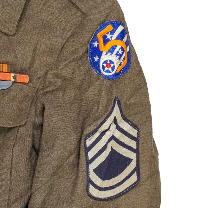 US Army Air Force WW2 Ike Jacket - 36R, Small - US Army Surplus - Field Jackets