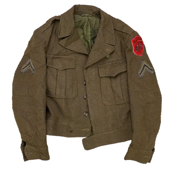 US Army M1946 Korean War SCARWAF Ike Jacket - 36R, Small - US Army Surplus - Field Jackets